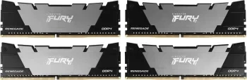 Память DDR4 4x32GB 3200MHz Kingston KF432C16RB2K4/128 Fury Renegade Black RTL Gaming PC4-25600