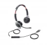 Проводная гарнитура X208-D, Дуо, HD звук, разъемы 3,5 мм Jack и USB