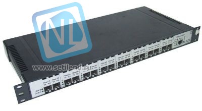 Медиаконвертер (транспондер) 8-канальный STM, ATM, Gigabit Ethernet 1U без SFP трансиверов, напряжение питания 36..72В и 220В, управление по SNP Web, T501.052.002