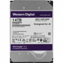 Жесткий диск WD SATA-III 14TB WD142PURP Surveillance Purple Pro (7200rpm) 512Mb 3.5"