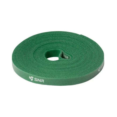 Лента (липучка) в рулоне, ширина 9мм, длина 5 метров, зеленая