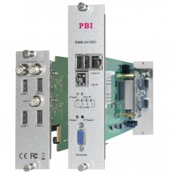 Модуль 4х канального H.264 HD/SD кодера/транскодера PBI DMM-2410EC-H для цифровой ГС PBI DMM-1000