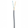 Кабель NETLAN U/UTP 2 пары, Кат.5 (Класс D), 100МГц, одножильный, BC (чистая медь), внутренний, PVC нг(B), серый, 100м