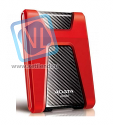 Жесткий диск A-Data USB 3.0 2Tb AHD650-2TU31-CRD HD650 DashDrive Durable 2.5" красный