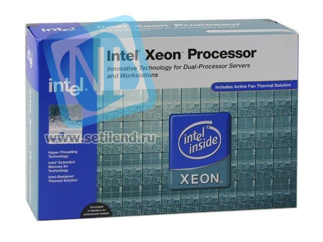 Процессор Intel BX80546KG3400FA Процессор Xeon 3400Mhz (800/2048/1.3v) Socket 604-BX80546KG3400FA(NEW)