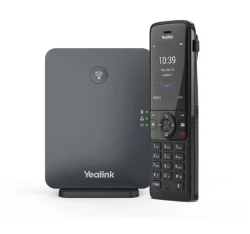 W78P (база W70B+трубка W78H) до 10 SIP-аккаунтов, до 10 трубок на базу, до 20 одновременных вызовов