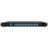 Мультиплексор DWDM двухволоконный 16-канальный, каналы 41~44, 46~49, 51~54, 56~59, 1U 19", пониженное затухание