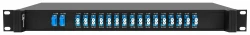 Мультиплексор DWDM двухволоконный 16-канальный, каналы 41~44, 46~49, 51~54, 56~59, 1U 19", пониженное затухание