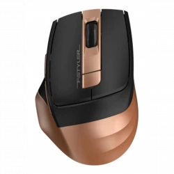 Мышь A4Tech Fstyler FG35 бронзовый/черный оптическая (2000dpi) беспроводная USB (6but)