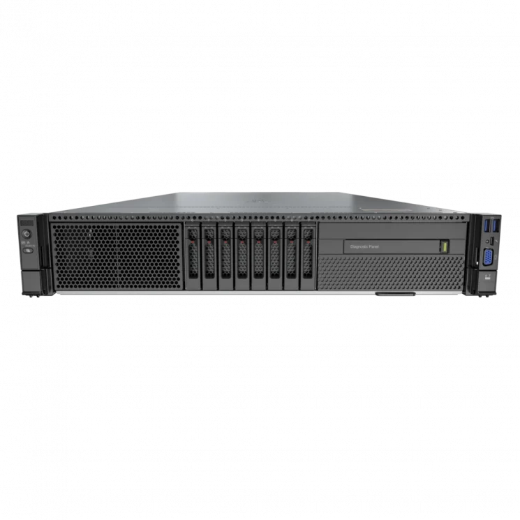 Серверная платформа xFusion 2488H V7, 2U, 4xScalable Gen4, 64xDDR5, 8xSFF SAS/SATA, резервируемый БП