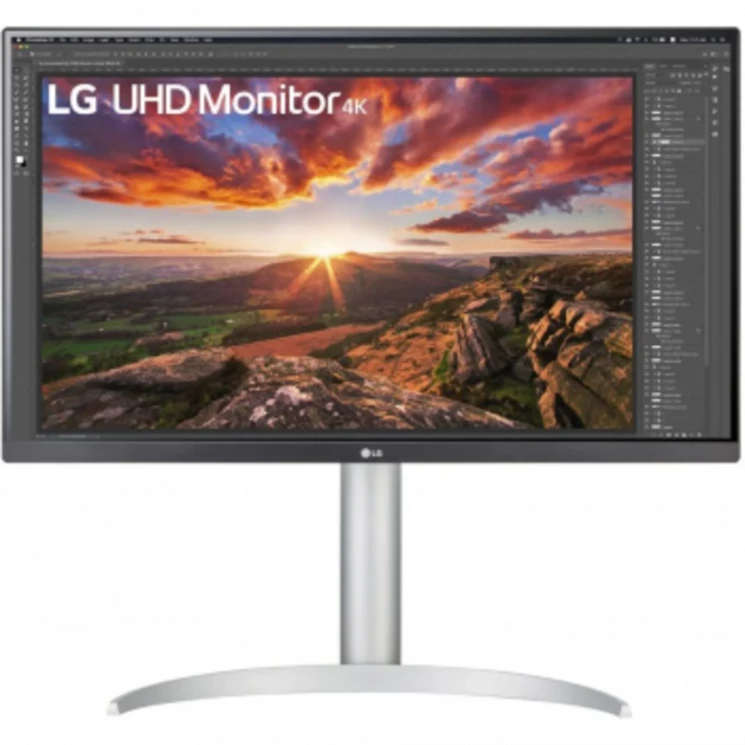Монитор LG 27" UltraFine 27UP850N-W белый IPS LED 16:9 HDMI M/M матовая HAS Piv 400cd 178гр/178гр 38
