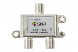 Ответвитель абонентский SNR-T-106 на 1 отвод вносимое затухание IN-TAP 6dB.