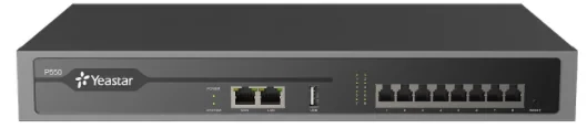 IP АТС Yeastar P550, 50 абонентов и 25 вызовов, поддержка FXO, FXS, GSM, BRI