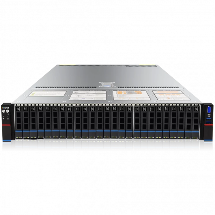 Серверная платформа SNR-SR2424RS-NV, 2U, Scalable Gen4, DDR5, 24xSATA/SAS/NVMe, резервируемый БП