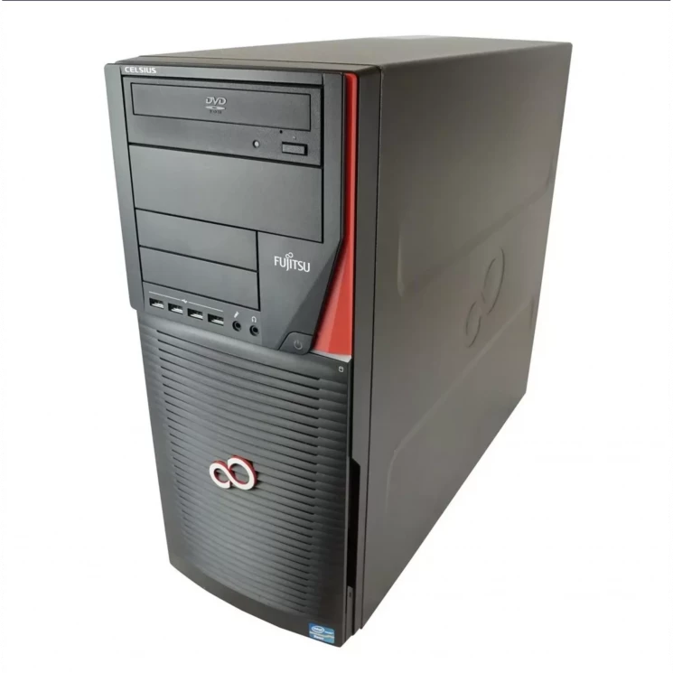 Сервер Fujitsu CELSIUS M730, процессор Intel Xeon E5-1660v2, 64GB, видеокарта NVIDIA NVS 315
