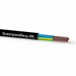 Провод ПВС 3х2.5 Ч 380В (м) ЭЛЕКТРОКАБЕЛЬ НН 00-00004874