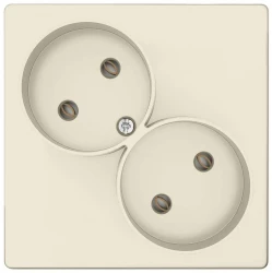 Розетка 2-м СП Simon 24 16А IP20 2х2P без защ. шторок механизм сл. кость Simon 2450457-031