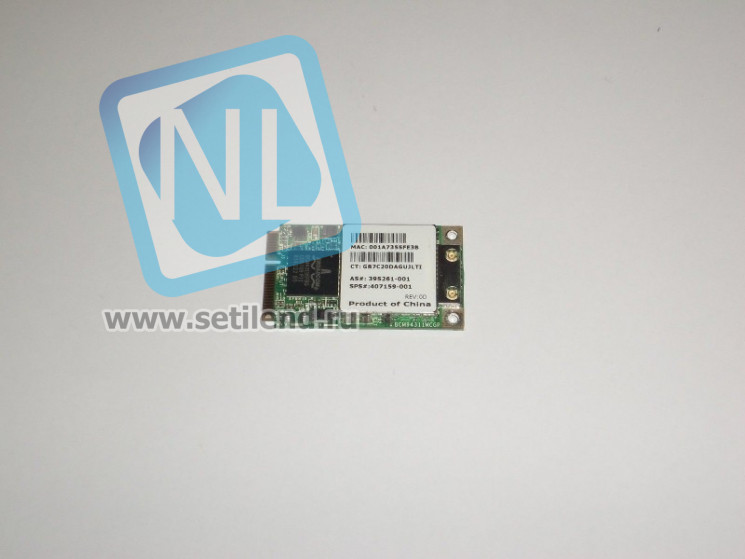 802.11 B/G WiFi Mini PCI Card