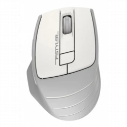 Мышь A4Tech Fstyler FG30 белый/серый оптическая (2000dpi) беспроводная USB (6but)