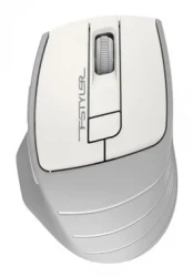 Мышь A4Tech Fstyler FG30 белый/серый оптическая (2000dpi) беспроводная USB (6but)