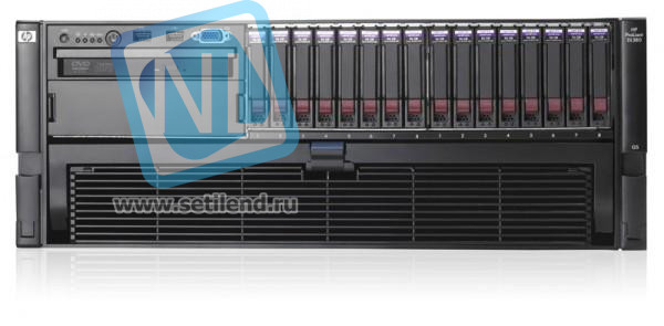 Сервер Proliant HP 438084-421 DL580G5 QC E7340 2.4/2x4M 8G 4P P400i/512M BBWC 4xPS DVD-438084-421(NEW)