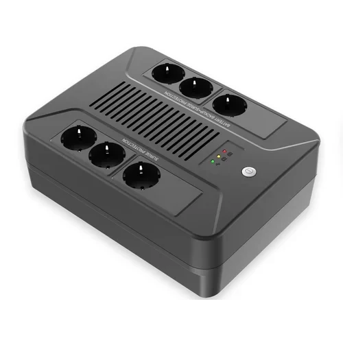 Источник бесперебойного питания Line-Interactive, 800 VA, LED, 6 Schuko