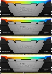 Память DDR4 4x8GB 3600MHz Kingston KF436C16RB2AK4/32 Fury Renegade RGB RTL Gaming PC4-28800 CL16