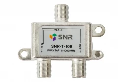 Ответвитель абонентский SNR-T-108 на 1 отвод вносимое затухание IN-TAP 8dB.