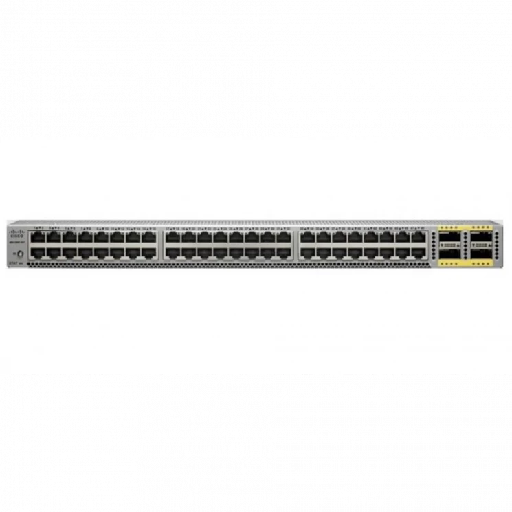 Коммутатор Cisco Nexus N6K-C6001-64T, направление охлаждения Port-side Exhaust