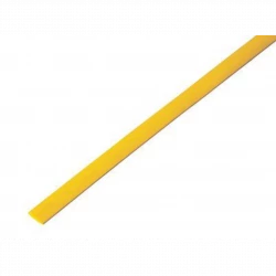Трубка термоусадочная 6.0/3.0 1м желт. Rexant 20-6002
