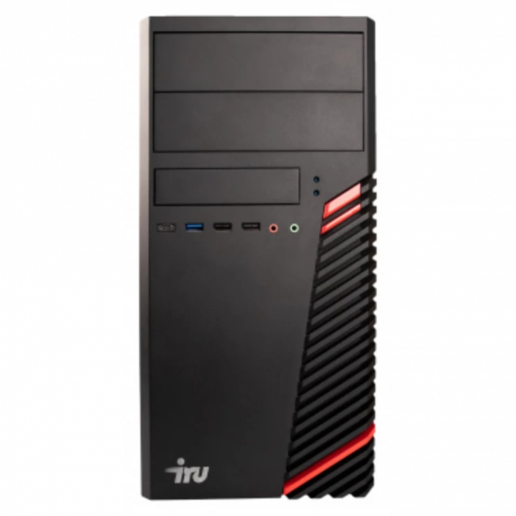 ПК IRU Office 310H5SM MT i5 10400 (2.9) 16Gb SSD512Gb UHDG 630 Free DOS GbitEth 400W черный (1850924