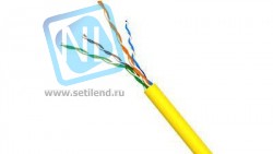 Кабель Molex UTP4 Cat 5e, PVC, 305m (Yellow) (com)