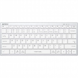 Клавиатура A4Tech Fstyler FBX51C белый USB беспроводная BT/Radio slim Multimedia (FBX51C WHITE)