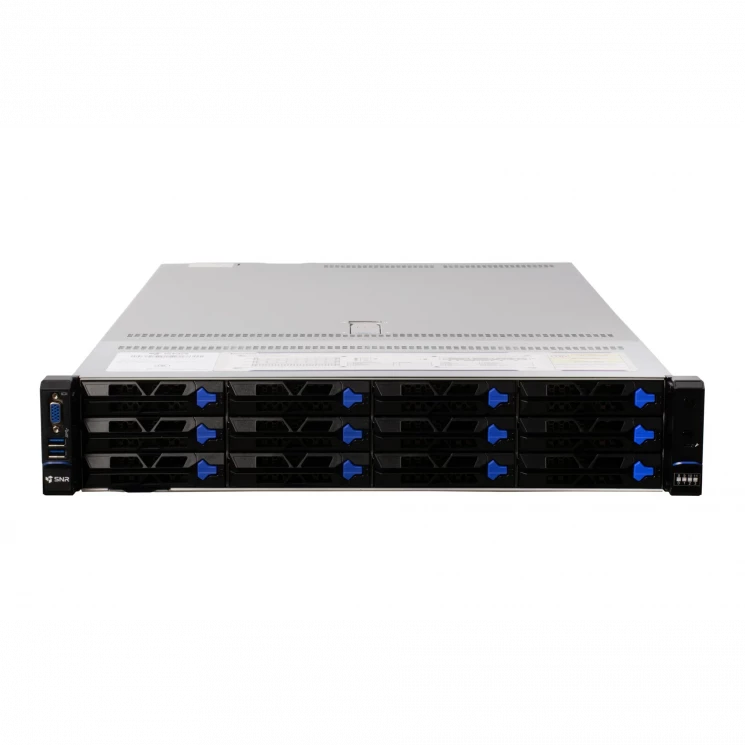 Серверная платформа SNR-SR2412LE-NV, 2U, AMD EPYC Gen4,5, DDR5, 12xHDD, резервируемый БП