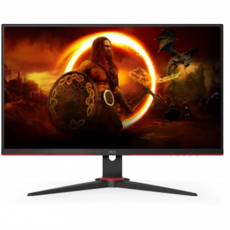 Монитор AOC 27" Gaming 27G2SAE черный/красный VA LED 1ms 16:9 HDMI M/M матовая 350cd 178гр/178гр 192