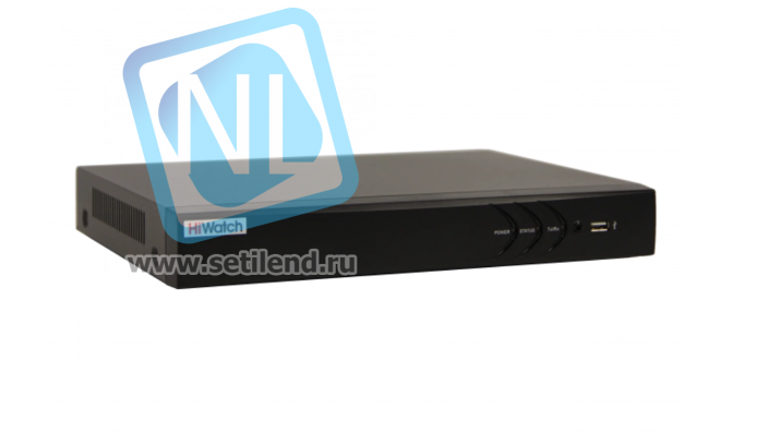 Видеорегистратор сетевой 4-х канальный HiWatch DS-N304(D)