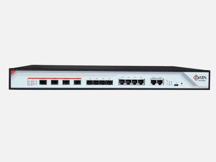 OLT C-DATA FD1104SN-R1 с 4 портами GEPON (SFP), 4 GE комбо-порта, 2 БП АC