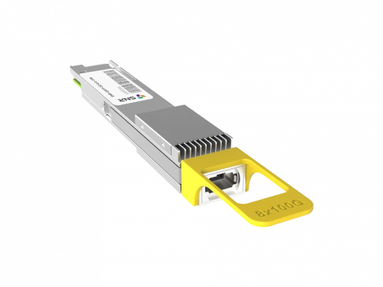 Модуль 800G QSFP-DD DR8, разъем MPO-16, дальность до 500м