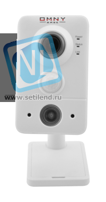 IP камера видеонаблюдения OMNY серия BASE miniCUBE II W: офисная 2 Мп, Wi-Fi, PoE, 12 В, микрофон, динамик, блок питания в комплекте