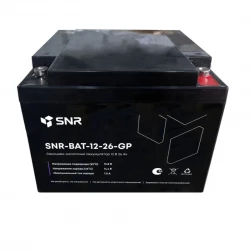 Свинцово-кислотный аккумулятор 12 В 26 Ач (SNR-BAT-12-26-GP)