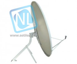 Антенна офсетная, для приема спутникового сигнала, KU-диапазон, 150 см