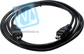 XYC092 1.8 M BLACK, Кабель IEEE 1394 "fire wire" 4pin/4pin 1.8м