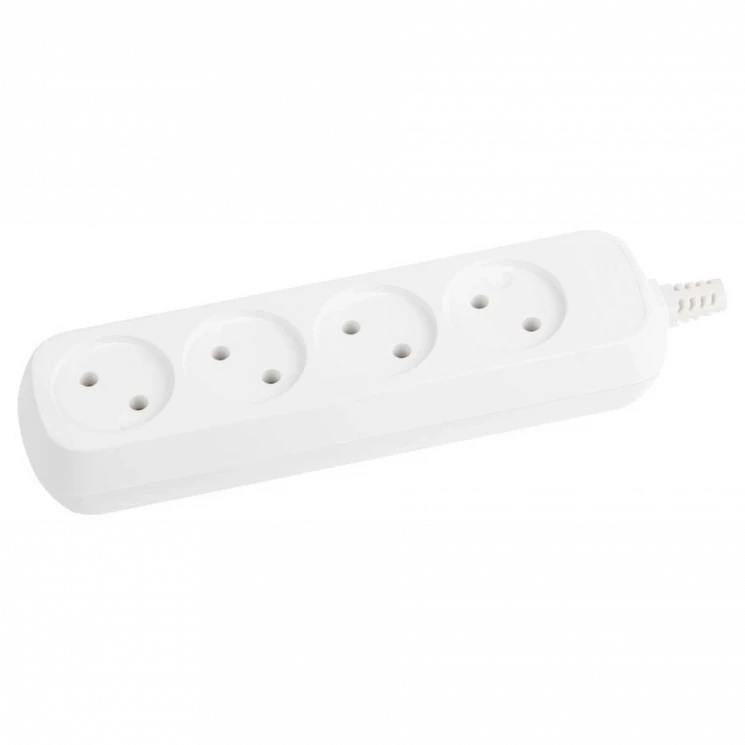 Колодка удлинителя 4-м без заземл. KX-4 Эра Б0028332