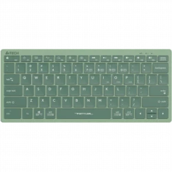 Клавиатура A4Tech Fstyler FBX51C зеленый USB беспроводная BT/Radio slim Multimedia (FBX51C MATCHA GREEN)