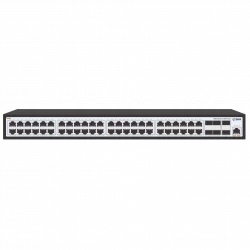 Управляемый PoE коммутатор уровня 2+ SNR-S5110G-48TX-POE