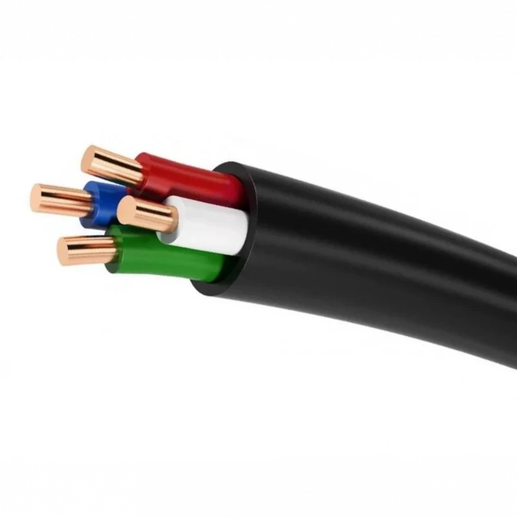 Кабель ВВГнг(А)-LSLTx 4х2.5 ОК (N) 0.66кВ (м) Кавказкабель 21011520185