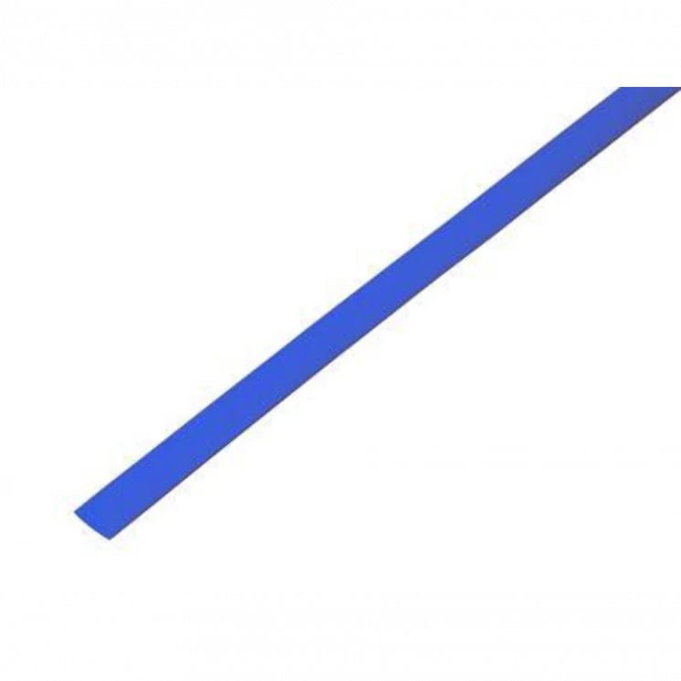 Трубка термоусадочная 5.0/2.5 1м син. Rexant 20-5005