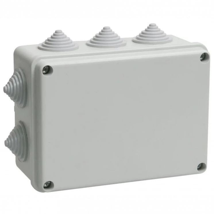 Коробка распаячная ОП 150х110х70 IP55 KM41242 (10 каб.ввод.) IEK UKO10-150-110-070-K41-55