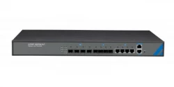 OLT C-DATA FD1104SN с 4 портами GEPON (SFP), 4 GE комбо-порта, 2 БП АC