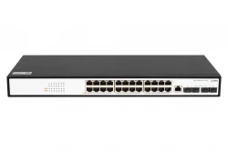 Управляемый PoE коммутатор уровня 2+ SNR-S5110G-24TX-POE